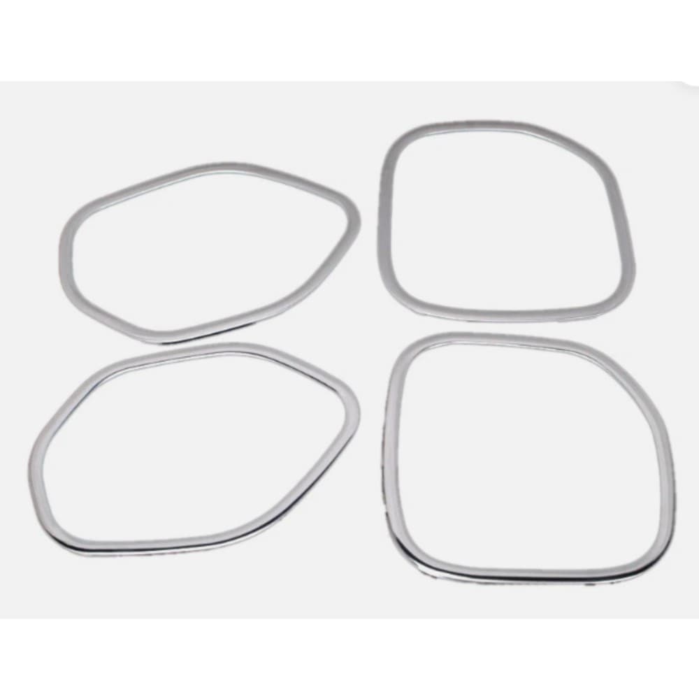 Suitable for Grand Cherokee Wk2 2011-2021 Steel Interior Door Speaker Cover Decoration