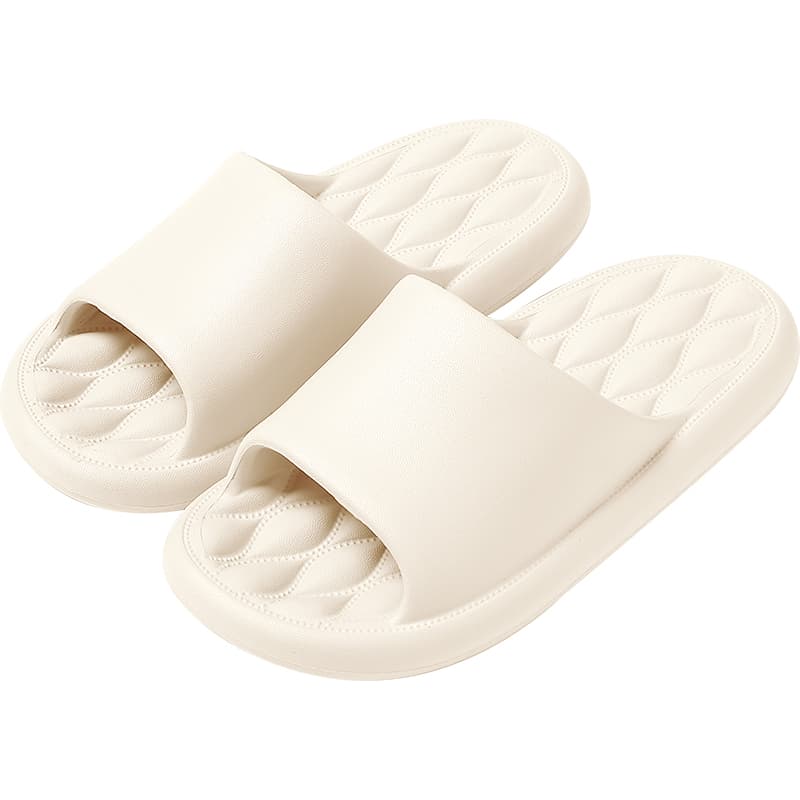 Anti-Slip Bath Slippers Women's Summer Massage Indoor Home Bathroom Quiet Couple EVA Cold Slippers Comfortable Casual Flip Flops