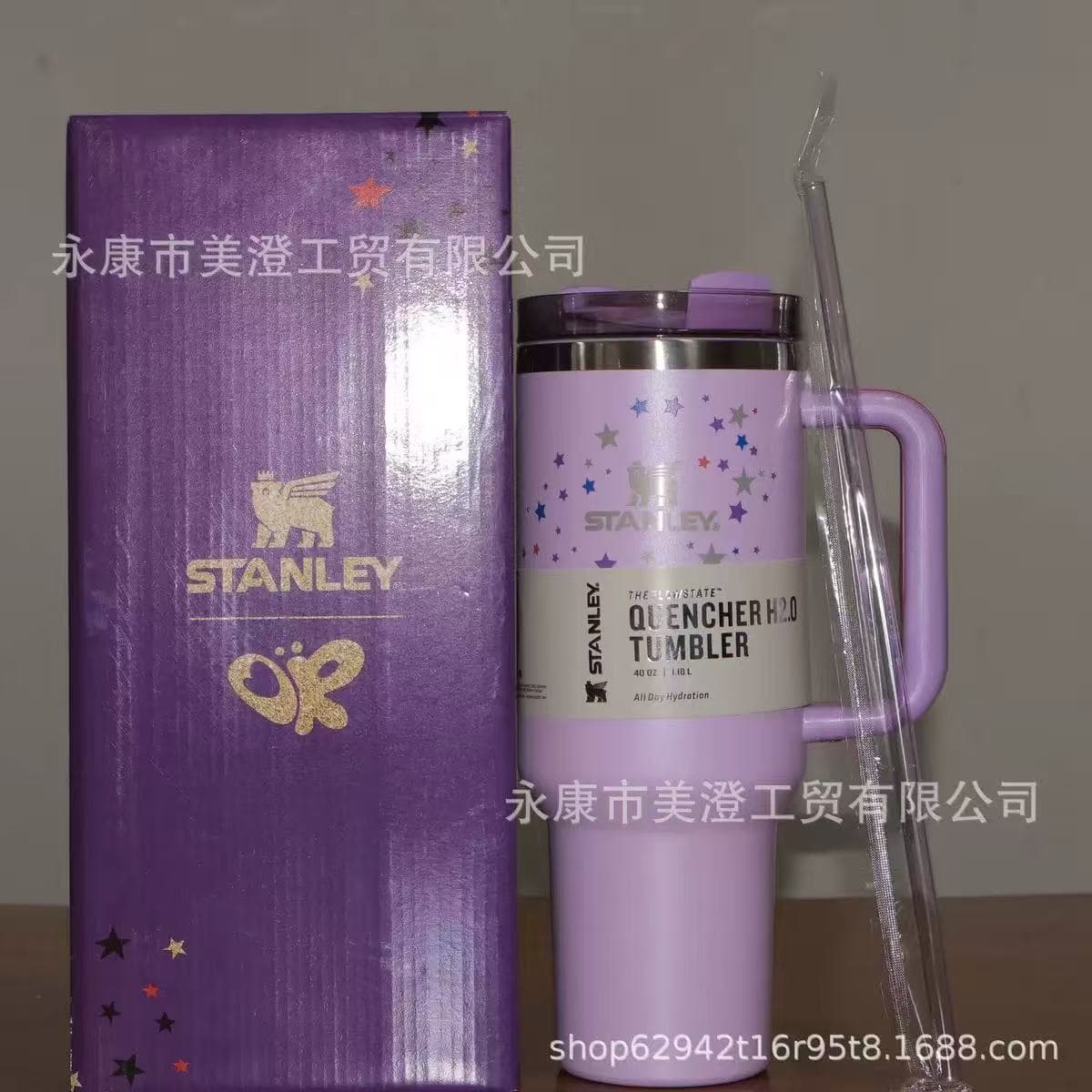 Cross-border Hot Seller In Stock eBay Stanley 2nd Gen 40OZ Large Capacity Stainless Steel Car Thermos Water Bottle