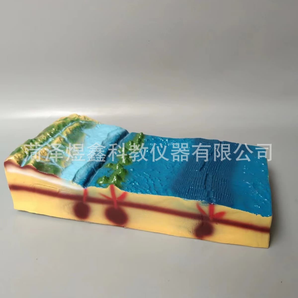 Factory Supply Seabed Topography Model Middle and High School Geography Equipment Geography Model Teaching Instrument