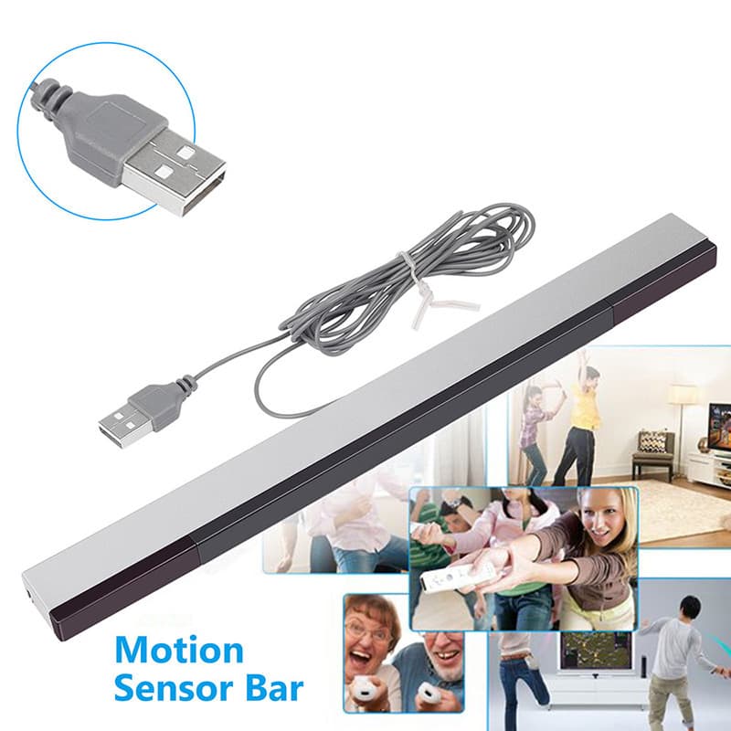 Wii Wired Sensor Bar for Wii U Sensor Bar USB Interface