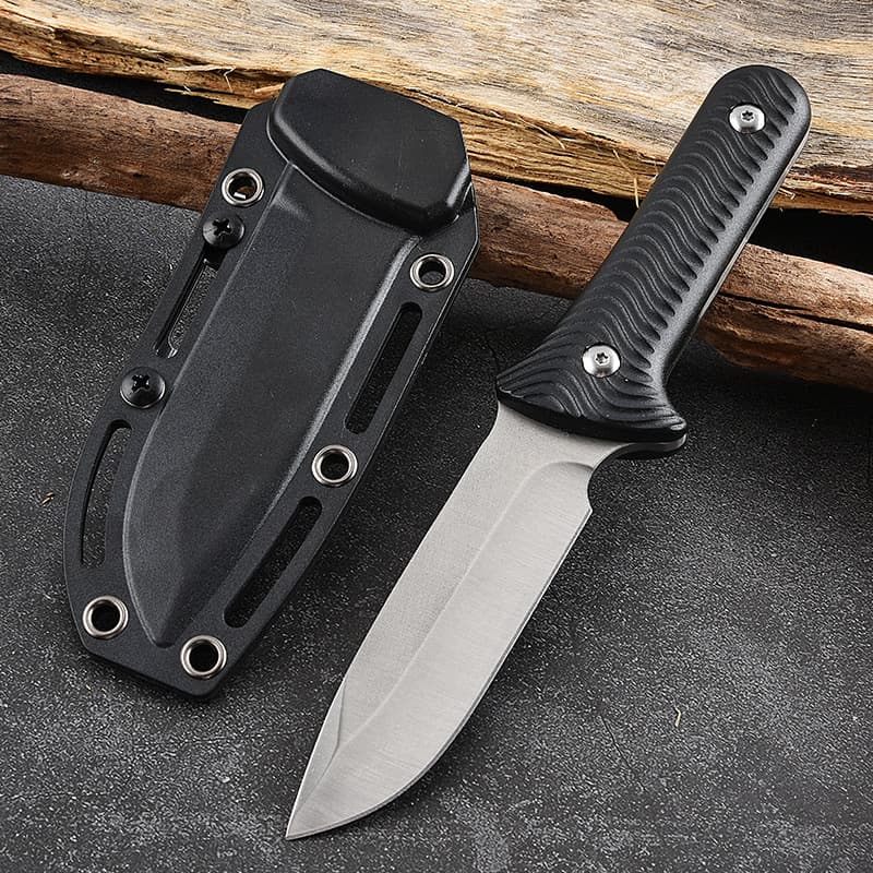 Cross-border Hot Selling K-Sheath High Hardness Small Knife Outdoor Survival Knife Portable Self-defense Multi-functional Tactical Knife