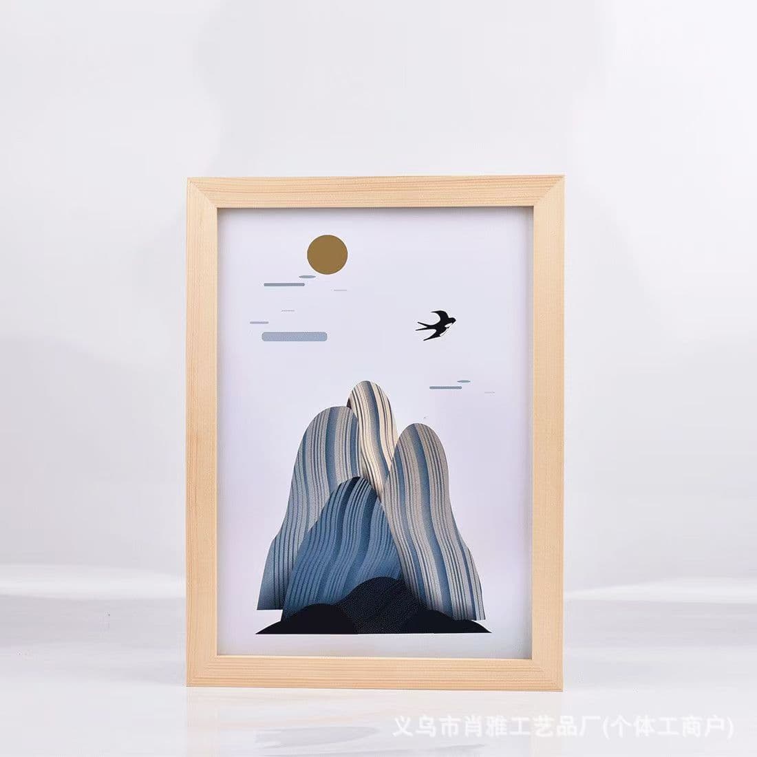 Modern Minimalist Photo Frame Tabletop Decoration Wall-Mounted Universal for Children Kindergarten Photography Studio Home Use Wholesale Creative