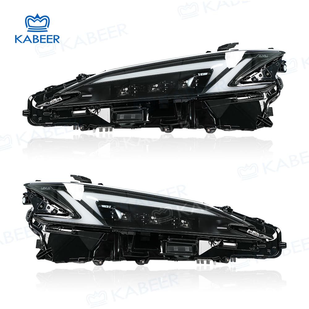 LED Daytime Running Light and Sequential Turn Signal for 2018-2025 Lexus ES Headlight Assembly