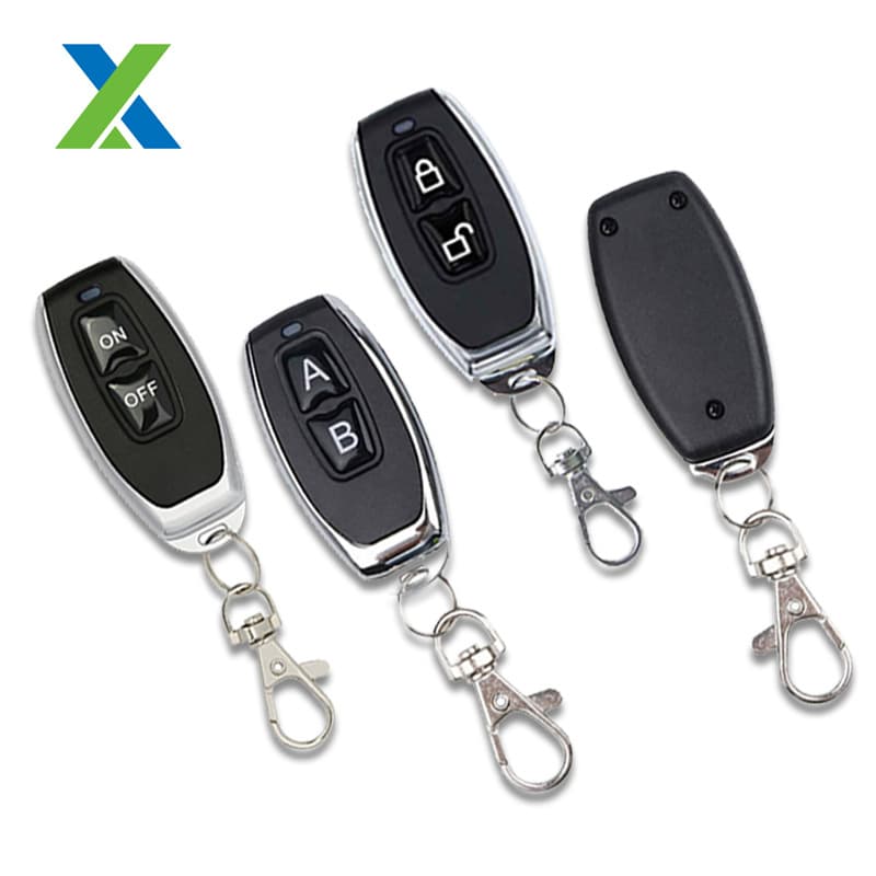 Wireless Remote Controller 2 Keys LED Light Car Remote Control for Electric Vehicles And Home Security Alarm Systems