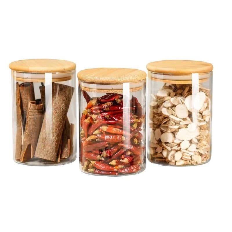 New Spice Refillable Storage Box, Kitchen Household Seasoning Containers for Star Anise, Cinnamon, and Sichuan Peppercorns
