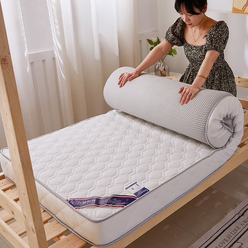 Thickened latex foam single mattress for student dormitories, bunk beds, and bedroom mats.