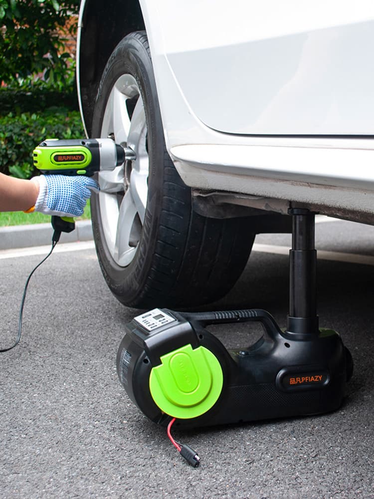 Pinfan Multifunctional Car Electric Jack Hydraulic On-Board 12v Off-Road Vehicle SUV Use Inflator 5T