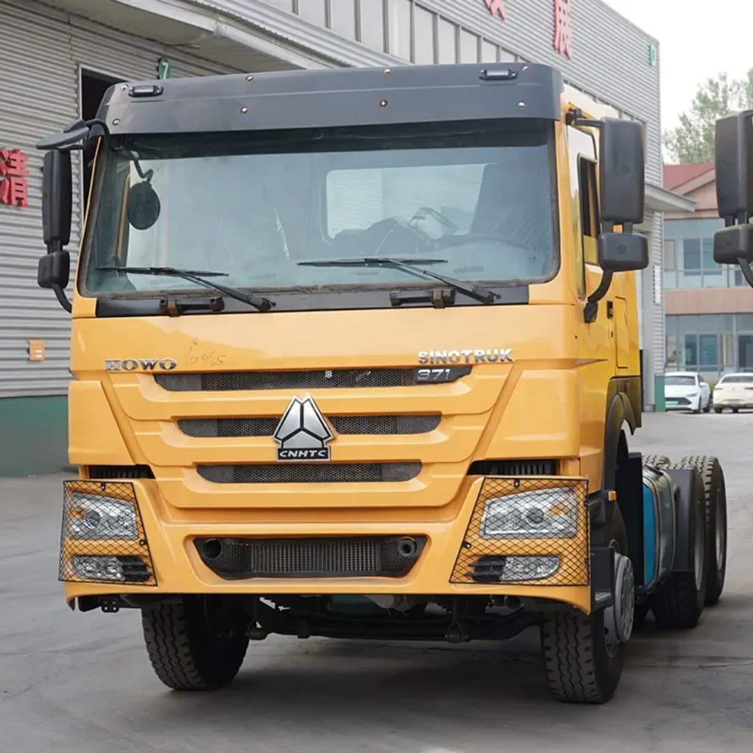 Factory Direct Supply Cross-border China Sinotruk HOWO 6x4 Tractor Refurbished HOWO 10-wheel 371HP Tractor