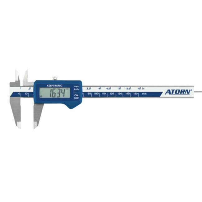German ATORN Electronic Micrometer 44181300 with 0-12.5mm Length Measurement Range Precision