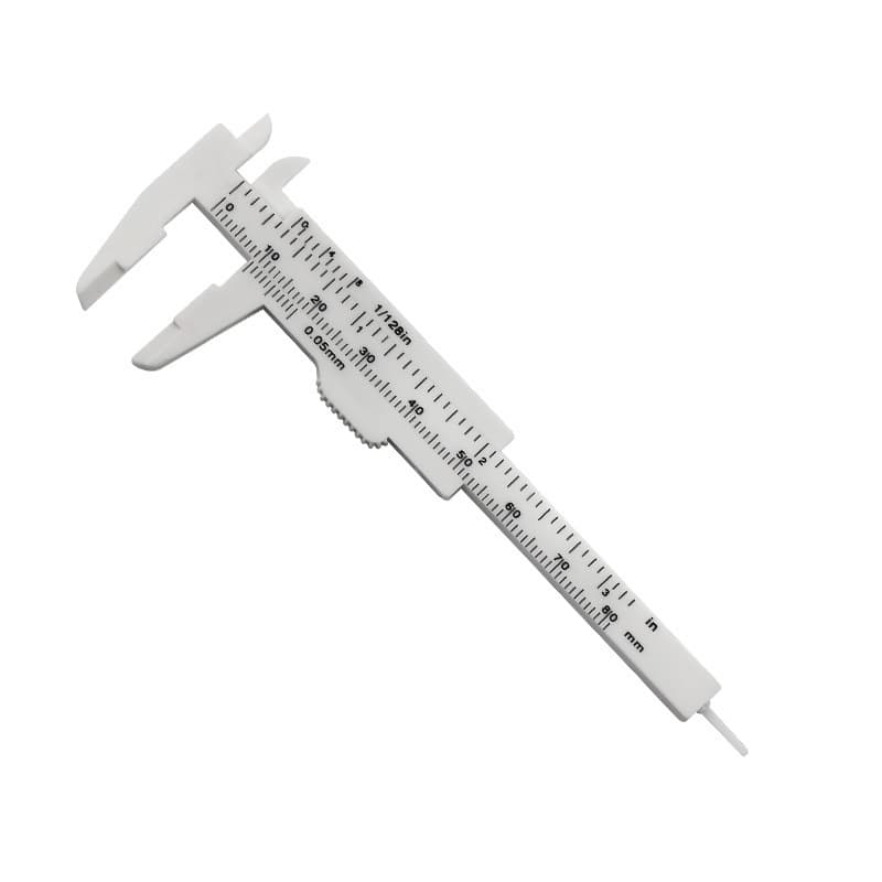 0-80mm Dual Scale Plastic Vernier Caliper for Antique Measurement, Student Caliper, Mini Measuring Tool Wholesale