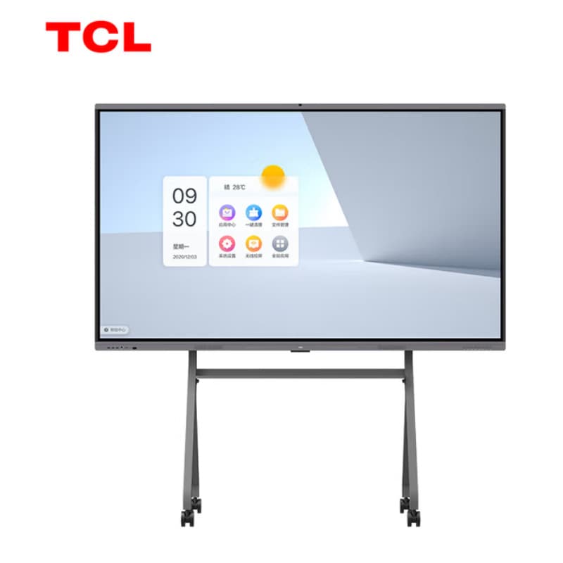 TCL Video Conference Large Screen 65 inch IFP65V66N Smart Touch Conference Flat Panel for Enterprise Office Use