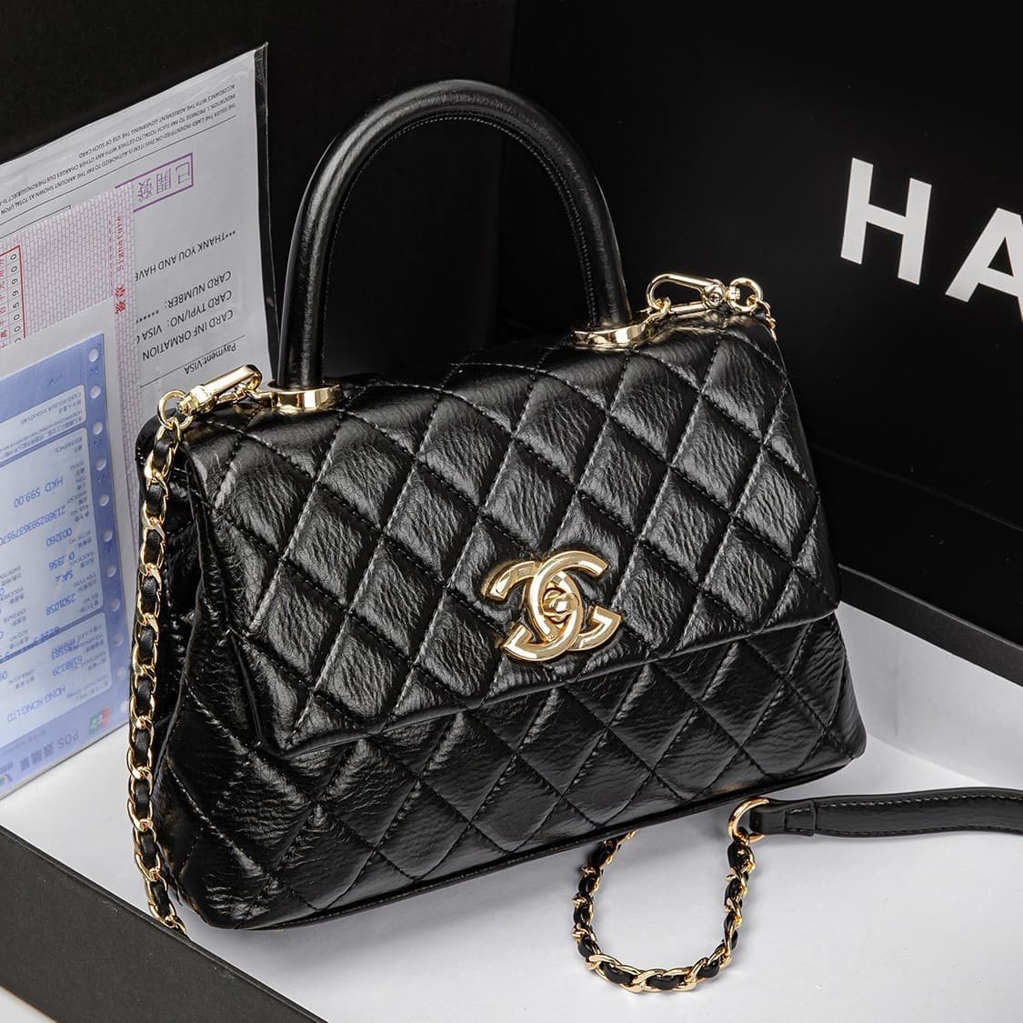 Genuine Leather Quilted Chain Bag Elegant Handbag New Women's Bag Shoulder Bag Crossbody Bag Fashionable and Versatile