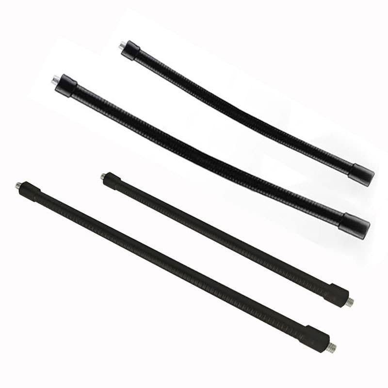Camera Mount Phone Holder Extension Tube Extended Metal Hose 360-Degree Flexible Overhead Shot Fill Light Accessory 1/4