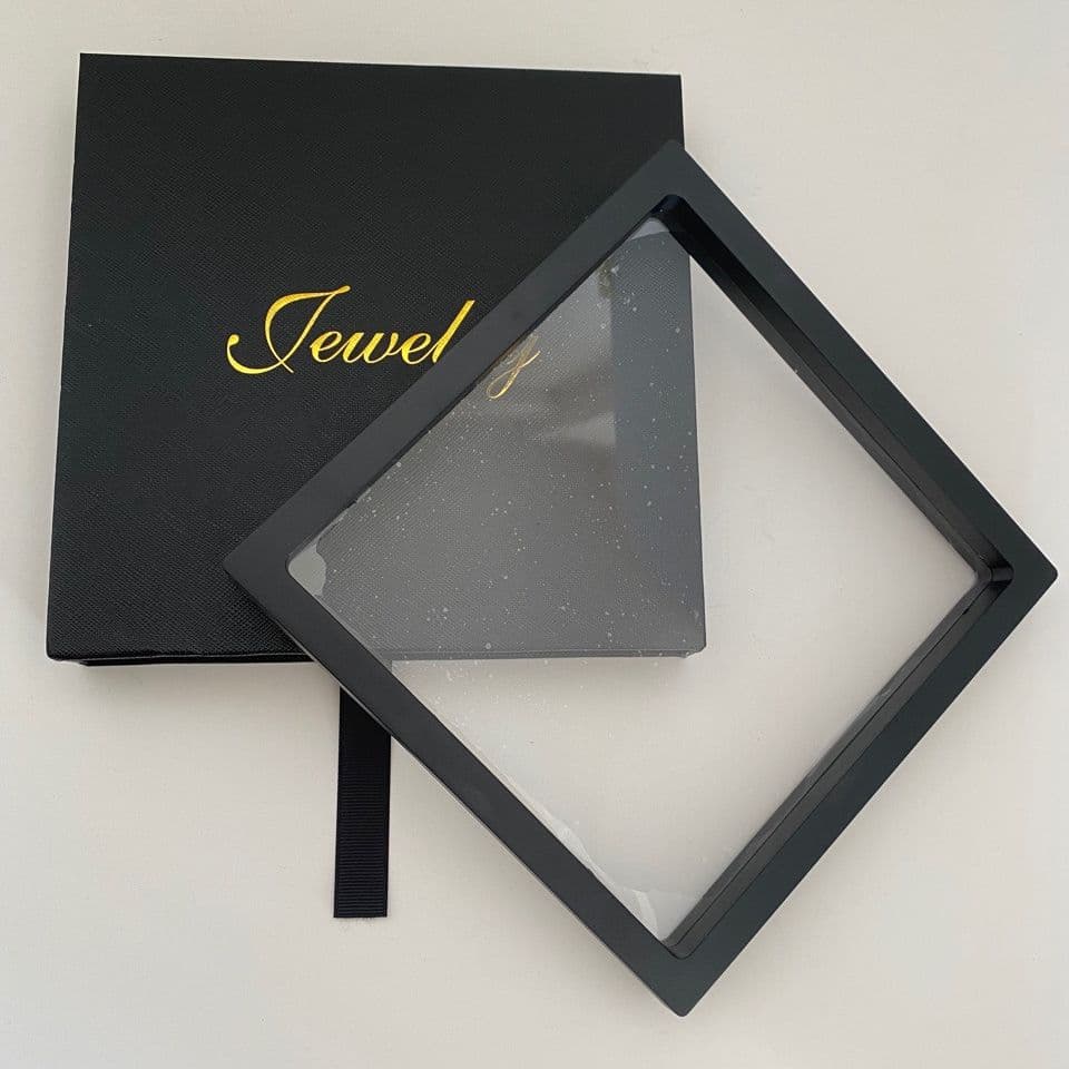 Direct From Manufacturer 18*18*2 Floating Pearl Jewelry Bracelet Storage Display Packaging Box Artisan Handmade Crafts