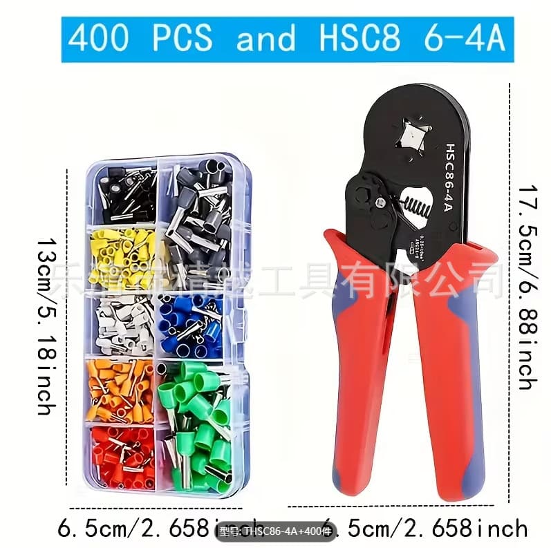 Tube terminal crimping pliers VE pin terminal electrician quick wiring terminal pin tube terminal pliers crimping tool