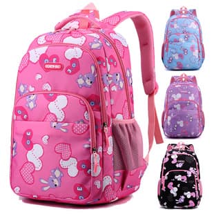 Cross-border Wholesale Schoolbag for Girls Elementary School Grades 3-6 Middle School Girls Lightweight Spine Protection Children Backpack