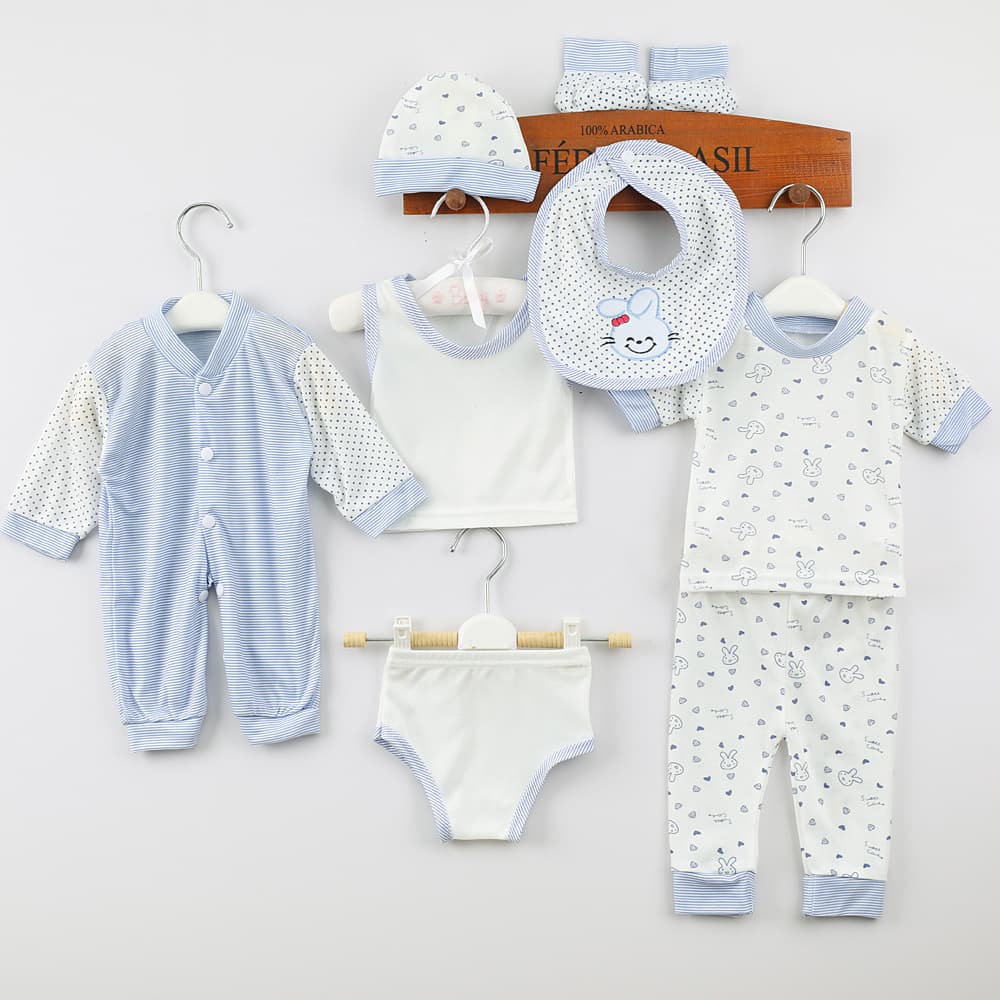 Baby Underwear Set 8-Piece Outfit for Infants 0-3 Months Baby Clothing for Export