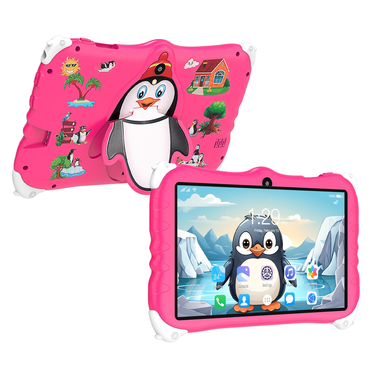 2025 New Model Wholesale 7-inch Android Kids Tablet Gaming Tablet Educational Tablet