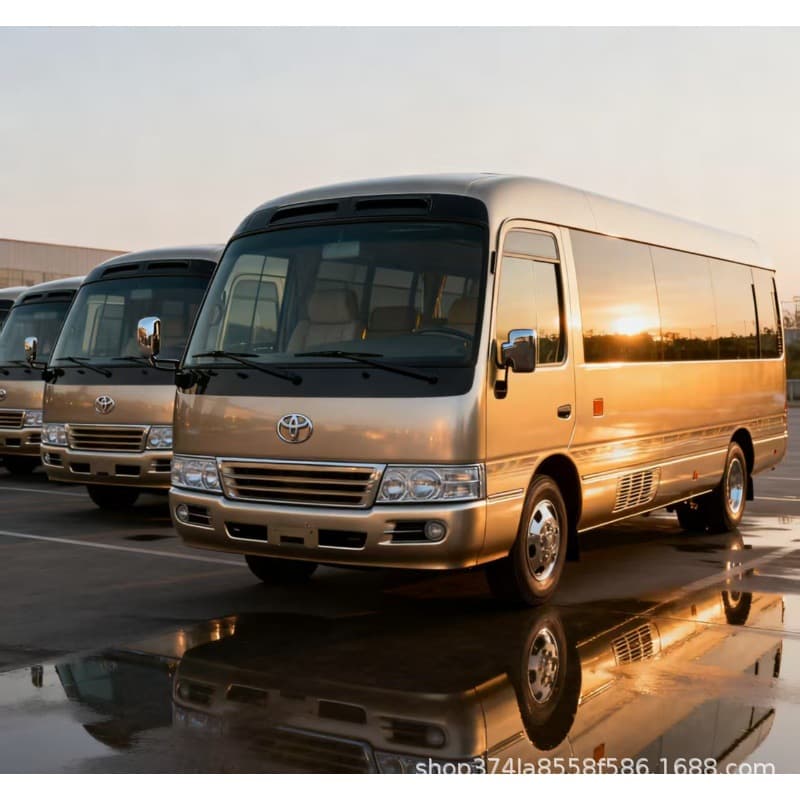 Export quality used Coaster with documents, 19-seat bus, midibus, Yutong 50-seat, Toyota