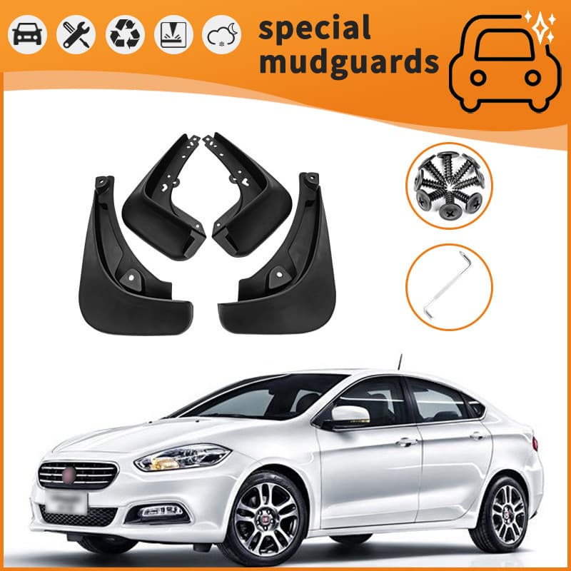Fender Mudguard Splash Proof for Alfa Romeo Stelvio Giulia 17-20 Models Plastic Tire Fender PP TPR Material Customizable