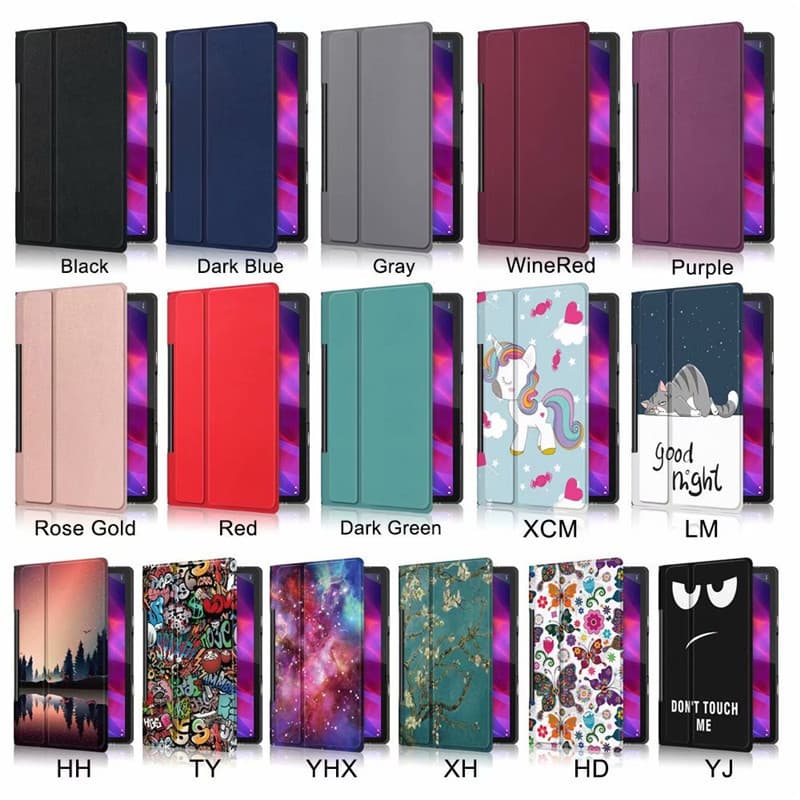Compatible with Lenovo Yoga Tab 11-inch Lenovo YT-J706F/X Tablet Leather Case Protective Cover Shell
