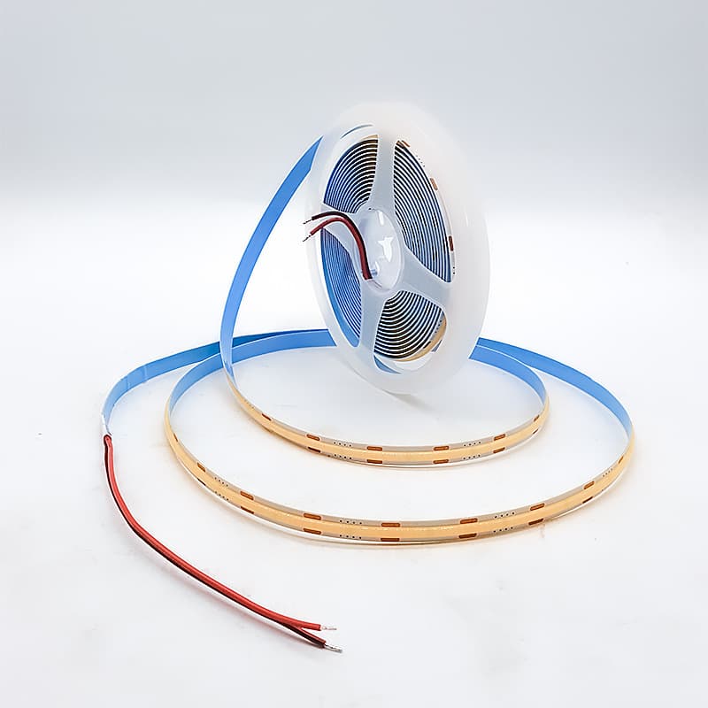 Factory Direct Low Voltage COB Soft LED Strip Linear Light 8mm Back Adhesive Self-Stick Ceiling Stair Roll-to-Roll