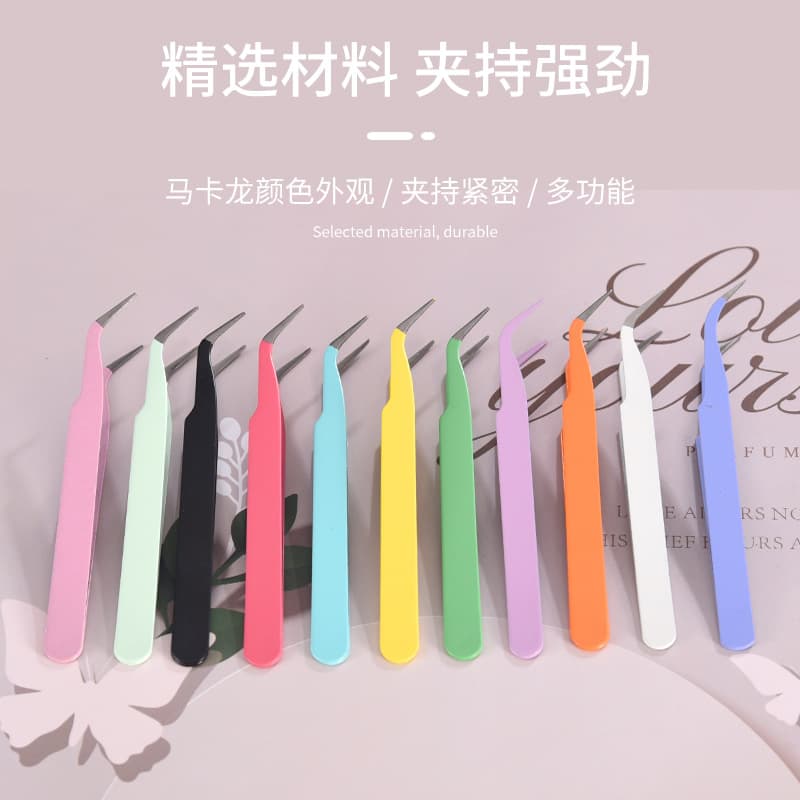 Stainless Steel Colorful Scrapbooking Clip Tape DIY Sticker Vintage Style Straight/Bent Clip Cartoon Guca Clip