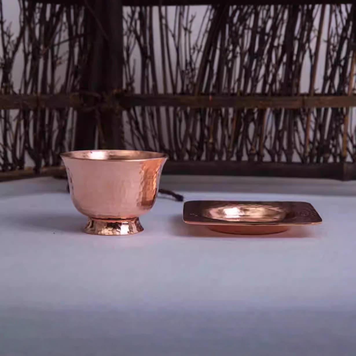 Copper water cup, copper tea cup, thickened copper cup, copper cup for tea, copper wine cup, copper daily necessities, free shipping