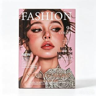 Cross-border Trade Eyeshadow Lipstick All-in-One Book 88-Color Eyeshadow Highlighter Blush 6-Color Lipstick Makeup Ins Style