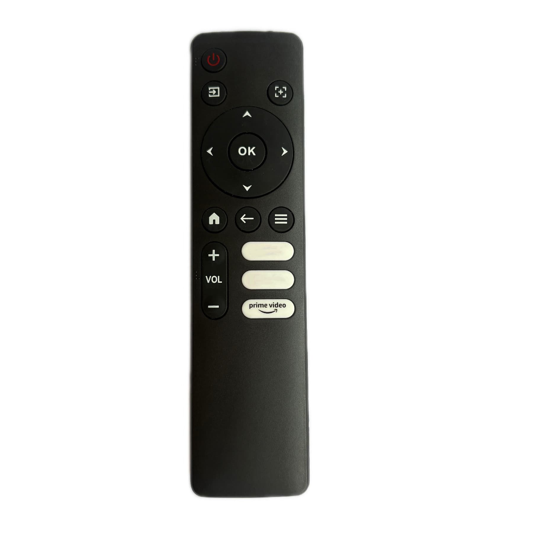 Source Factory TV Remote Control for Projector Set-top Box TV Audio Bluetooth Voice Remote Red