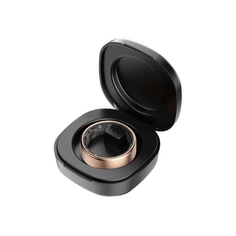 Smart ring charging case with Type-C interface (exclusively for our rings) - cutting-edge rechargeable ring with Bluetooth.