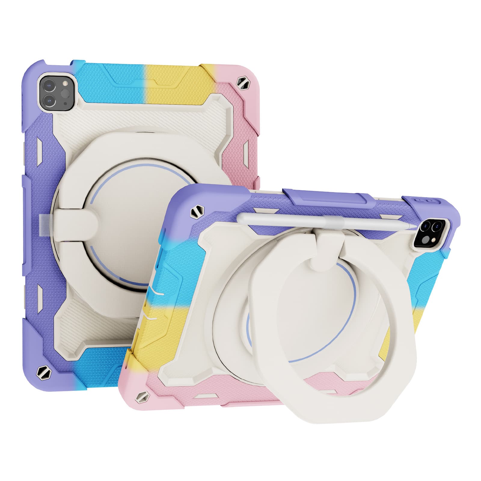 Silicone Protective Case for iPad Pro 11 And Air 13 Tablet Cover Three-Proof Tablet Shell Computer And Office Accessories