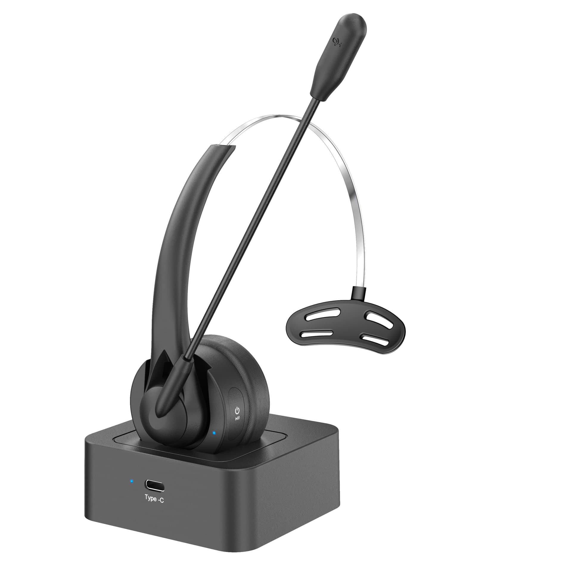 New Cross-Border Hot Selling Private Mold Business Headset Bluetooth Wireless Gaming Truck Driver Use