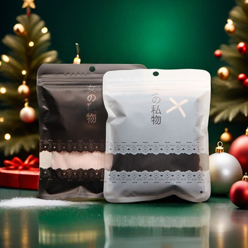 Women's Personal Items Packaging Bags - Self-Sealing Bags for Panties, Cotton Socks, Stockings, Scarves, Tights, Cotton Underwear, Transparent Bags