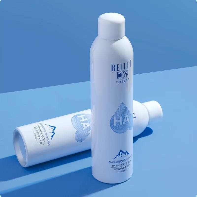 Yilian Hyaluronic Acid Hydrating Spray 300ml+100ml - Moisturizing, soothing, setting, toner from Freda 2.0.