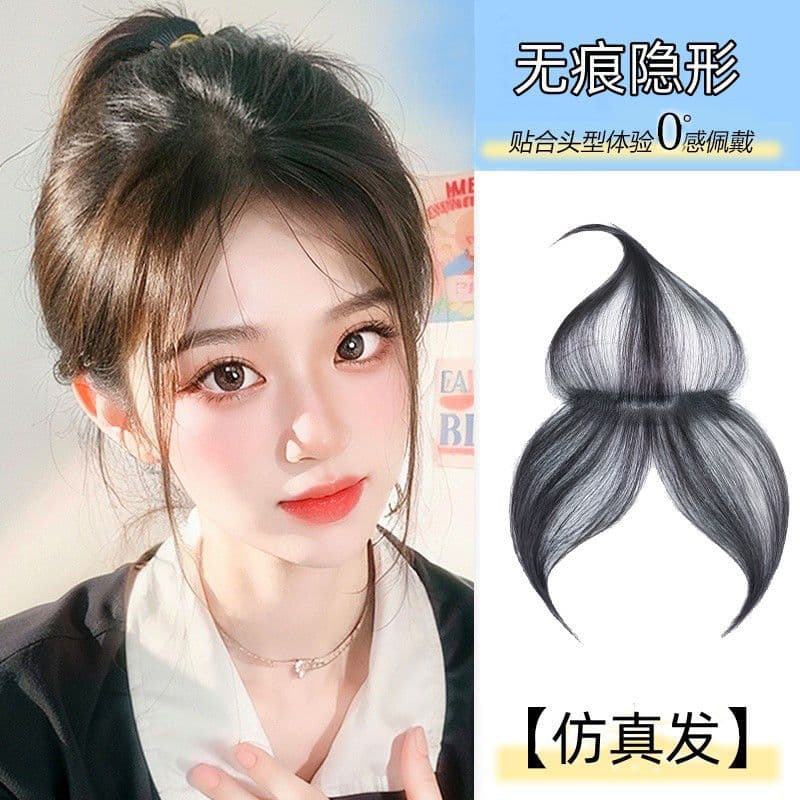 Baby Hair Topper for Women, Natural Forehead, Seamless, Lightweight, Invisible Hairline Wig