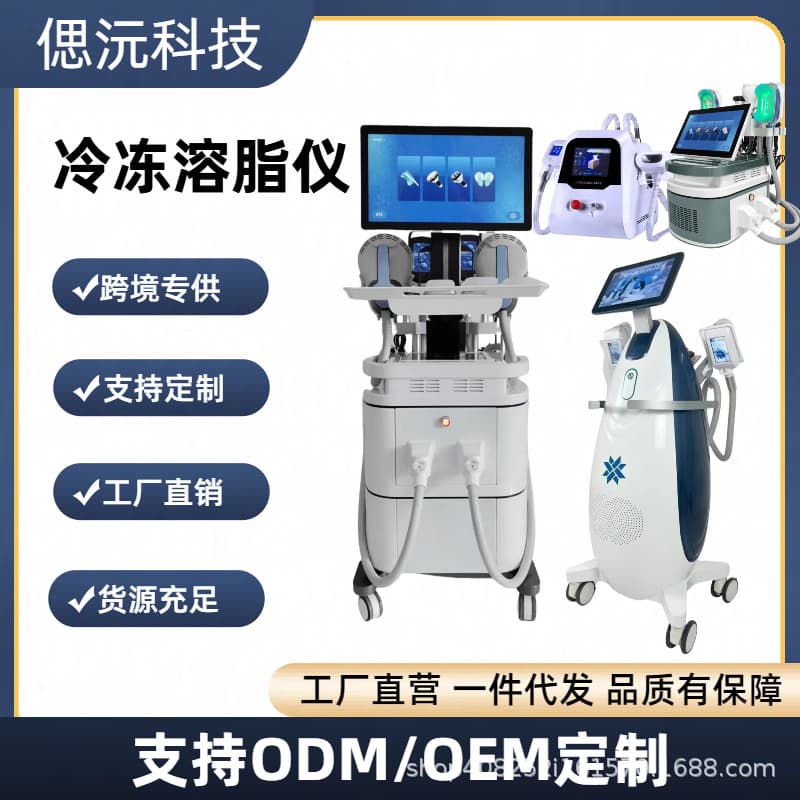 Export Model Cryotherapy Device with Negative Pressure for Skin Firming Massage Beauty Device, Same as Used in Beauty Salons