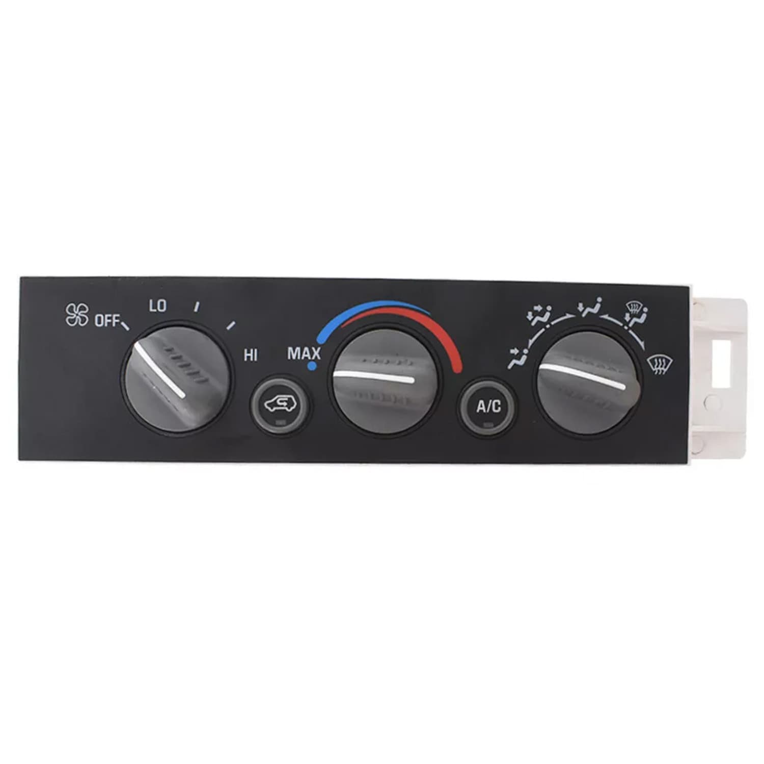 16231175 599-007 is a climate control switch for the air conditioning heater of a Chevrolet GMC truck.