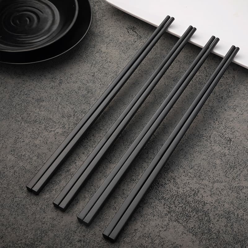 Wholesale Plastic Chopsticks for Disinfectors, Restaurant, Hotel, Alloy Chopsticks for Cafeteria, Company Canteen