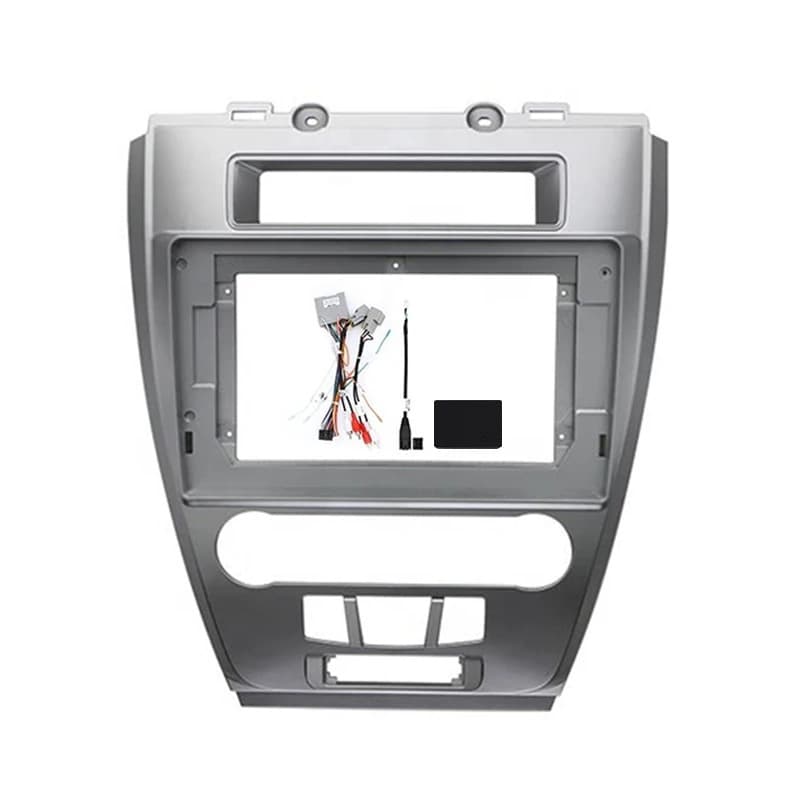Compatible with 2010 Ford Mustang Dashboard Navigation Frame Android Navigation Universal Frame Kit Audio Panel 10.1 Inch