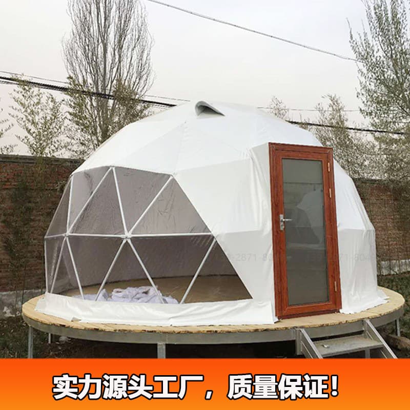 5-meter diameter spherical tent exported to Saudi Arabia Desert hotel tent sales and convenient construction of comfortable accommodation tents