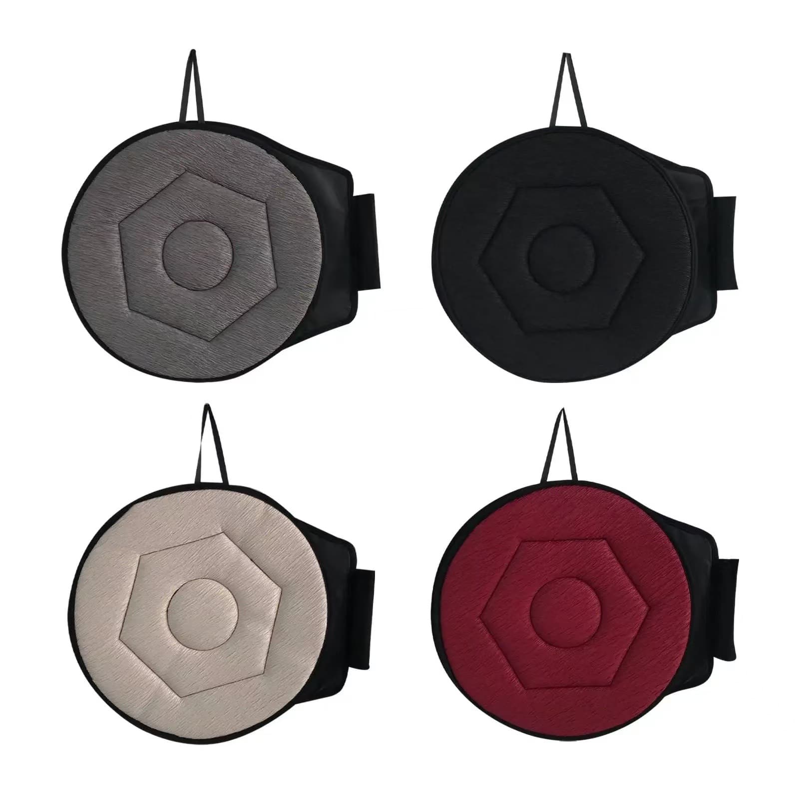 360° rotating car seat cushion for pregnant women, the elderly, and those with mobility issues; multi-functional car seat cushion for getting in and out of the car.