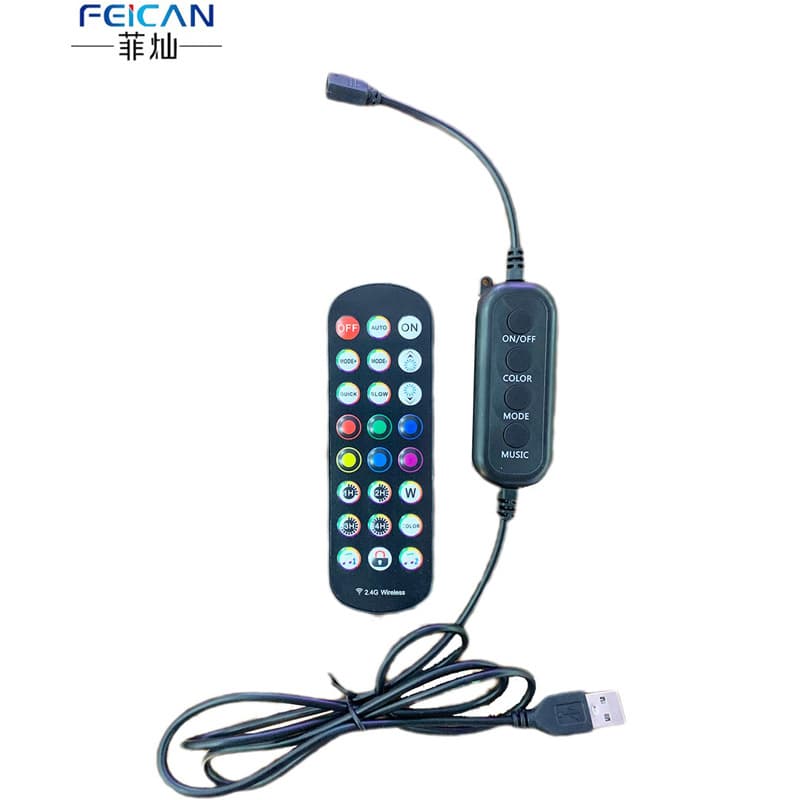 Custom RGB 5V 12V 24V Bluetooth Colorful RGB Controller Baolian Lamp Phone APP LED Light Strip Colorful Light Bar
