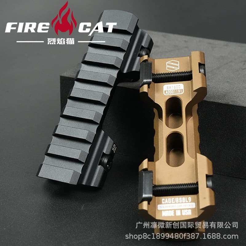 SW Increased Rail Picatinny Riser for Aimpoint Micro T2 Mount Bracket