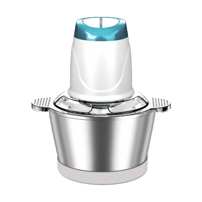 Household Small Meat Grinder 2L Electric Meat Grinder Juicer Meat Mincer Garlic Chopper Stainless Steel Bowl Meat Grinder