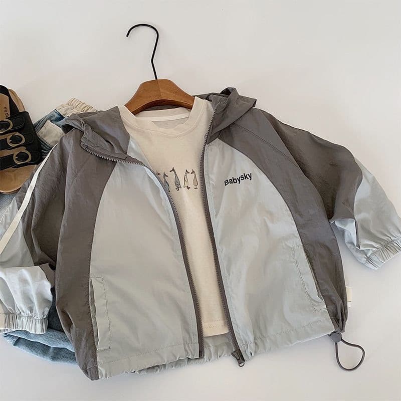 Boys' Sun Protection Summer 2026 Light Breathable New Thin Summer Clothes Children Baby Jacket Sunscreen Coat Cotton