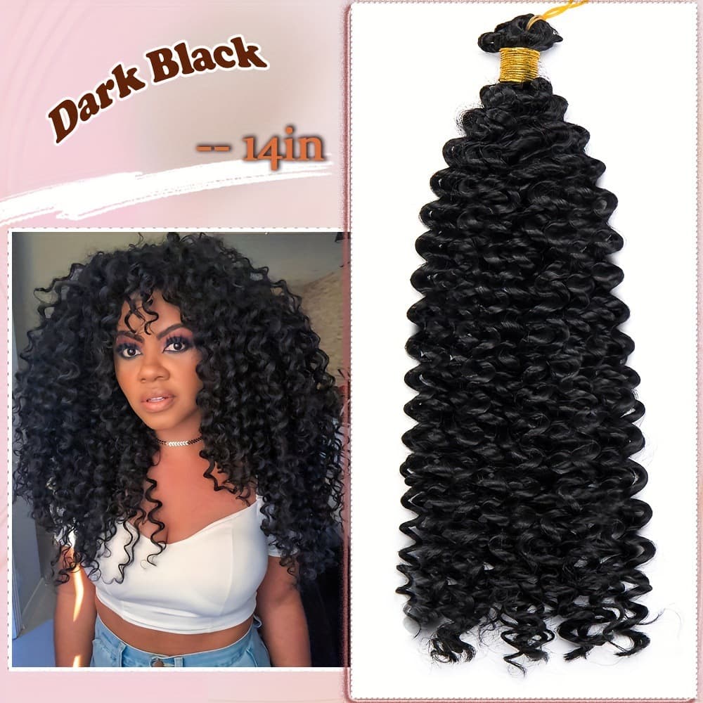 Chemical fiber crochet hair waterdeep gradient color 100g 24 inch curly hair wig wholesale curly hair large waves