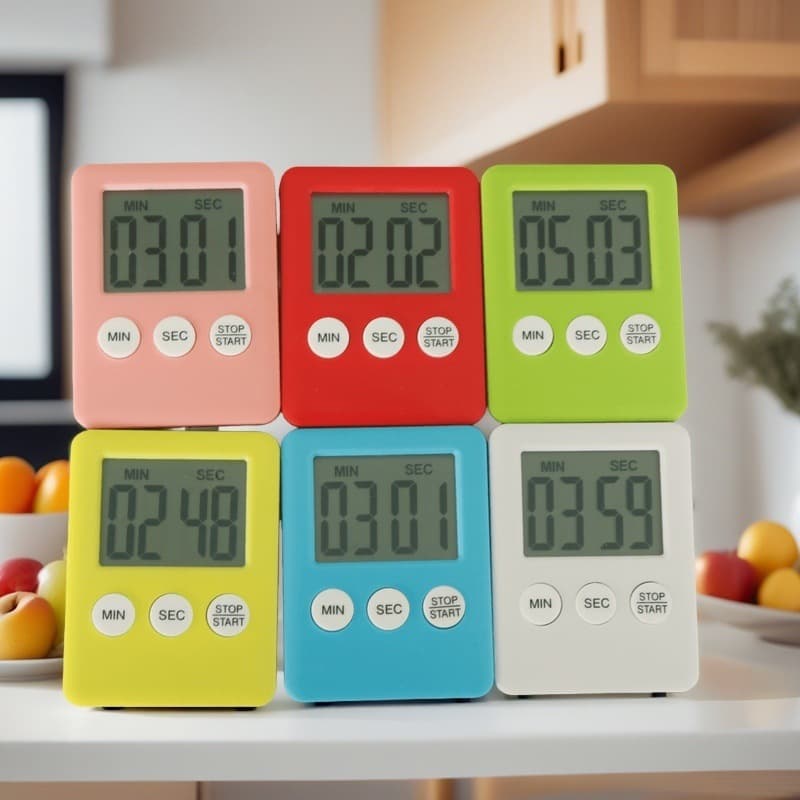LED Digital Kitchen Timer Countdown Medication Reminder Kitchen Timer Time Cooking