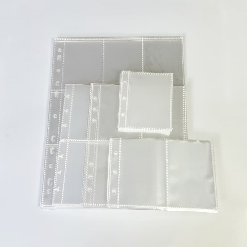 Factory Direct Card Sheet Inner Pages, Photo Album Loose-leaf Refills, Single-grid, Four-grid, Nine-grid Inner Pages
